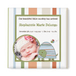 2"x2" Announcement Magnet Laguna Beach Turtle Frog