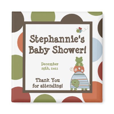 2"x2" Favour Magnet Laguna Beach Turtle Frog Pond by KammieLand