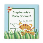 2"x2" Favour Magnet Rain-forest Jungle Animal