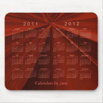 2 Year Calendar  2011-2012 Mousepads