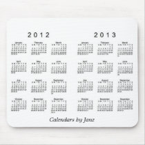 2 Year Calendar 2012 - 2013