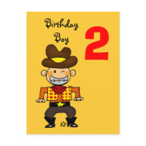 2 year old birthday boy