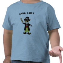 2 year old pirate boy tee shirt