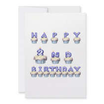 2 Years Old Invitations