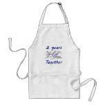 2 Years Together Aprons