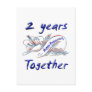 2 Years Together Post Cards