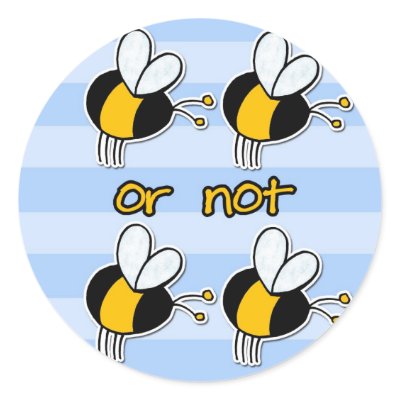 2b or not 2b sticker by cfkaatje
