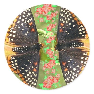 2Butterflys Stickers by WesternWeddings