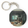 2Dogs_On_Thrones Keychains