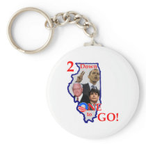 2down One to Go Keychain