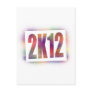 2k12, 2012 post card