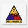 2nd AD Class A Shoulder Patch Mouse Mat