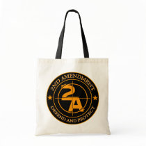 2nd Amendment 3 Tote Bags
