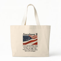 2nd Amendment Canvas Bags