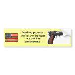 2nd Amendment Bumper Sticker bumper stickers