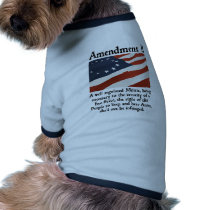 2nd Amendment Pet T-shirt