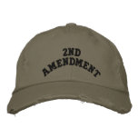 2nd Amendment embroidered hats