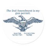 2nd Amendment Sticker