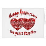 2nd. Anniversary Cards