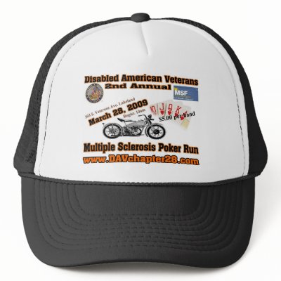 2nd Annual DAV-MS Poker Run Hat by LakelandMSGroup