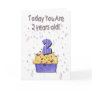 2nd Birthday Card - Customised