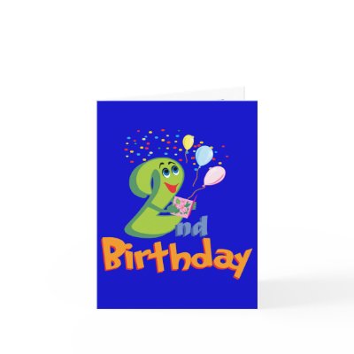 2nd Birthday Cards by birthday_party