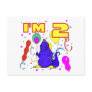2nd Birthday Dinosaur Birthday Postcards