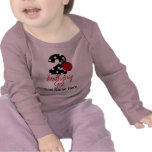 2nd Birthday Girl - Ladybug - 2 Lady Bug T Shirts