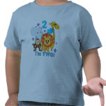 2nd Birthday Jungle Tee Shirt