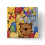 2nd Birthday Party Pinback Buttons
