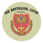 2nd Bn, 320th FA Stickers