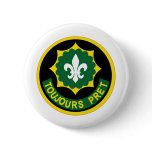 2nd Cavalry Stryker Regiment Insignia Color Patch Pinback Button