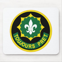 2nd Cavalry Stryker Regiment Insignia Colour Patch Mouse Pad