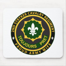 2nd Cavalry Wife Mouse Pad