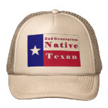 2nd Generation Native Texan Flag Hat