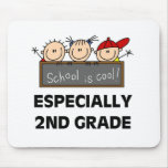 2nd Grade School is Cool Mouse Pads