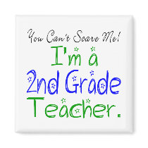 2nd Grade Teacher Magnet