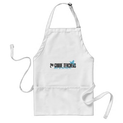 2nd Grade Teachers Do It Better! Apron by poorrichards