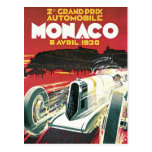 2nd Grand Prix de Monaco Postcards