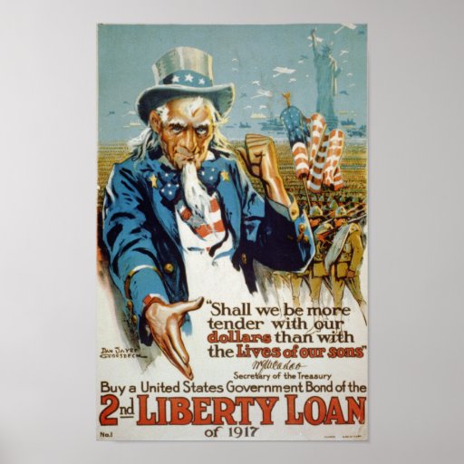 2nd Liberty Loan Print