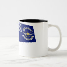 2nd Regt Lt Dragoons Waving Flag Mugs