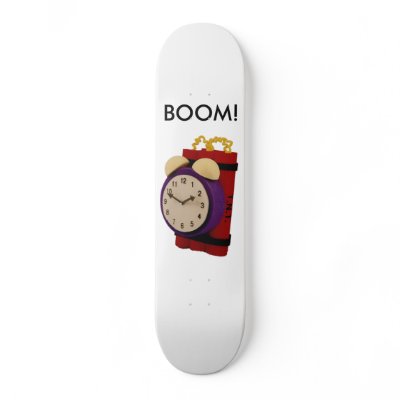300 time bomb, BOOM! Skate Decks by AppleJuice13