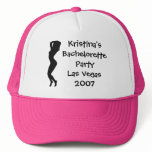 30413, Hot Chicks Bachelorette Party Las Vegas 200 Mesh Hat
