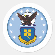307th Strategic Wing Round Stickers