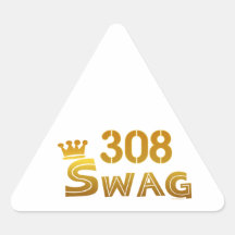 308 Nebraska Swag Stickers
