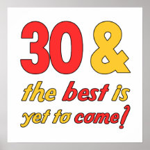 30 Best Birthday Gifts Poster