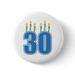 30 Candles (Blue / Green)
