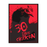 30 DAYS Of CHICKEN postcards