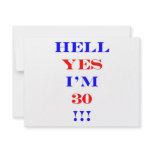 30 Hell yes invitations