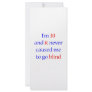 30 Never gone blind Rack Card Template